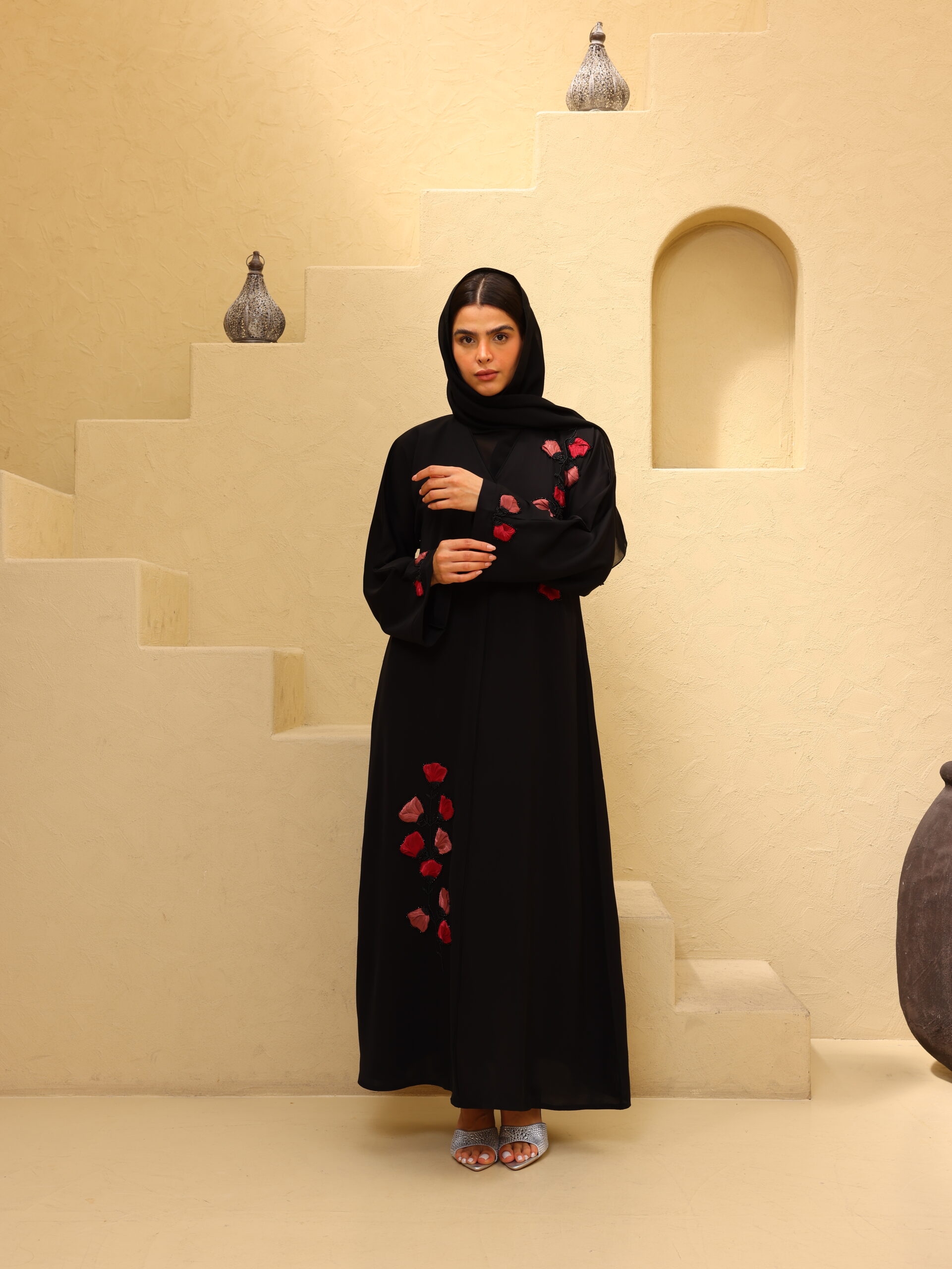 Classic Black Abaya | Eid Collection